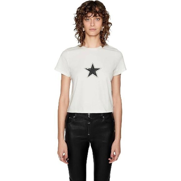 Rebecca Minkoff Tops - Rebecca Minkoff Womens Carlin Crop T Shirt